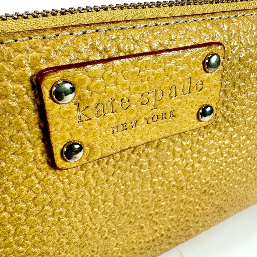 Kate Spade Wallet Mustard Yellow - Picture 2 of 8